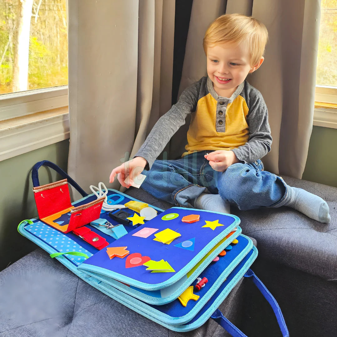 Montessori Toddler Busy Board